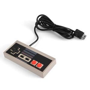 Rallonge De Câble Pour Manette Nintendo NES Classic Mini - 2 Mètres, Noir - Neuf