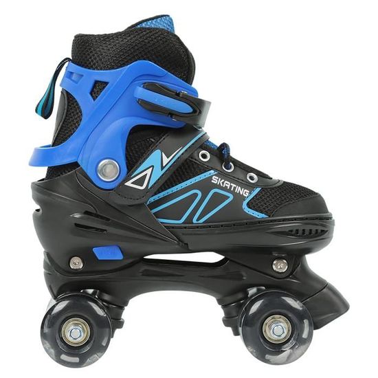 Zymjzbetic Lot de 4 roues lumineuses pour patins à roulettes avec roulements adaptés pour le patinage à double rangée et le skateboard (couleur 1