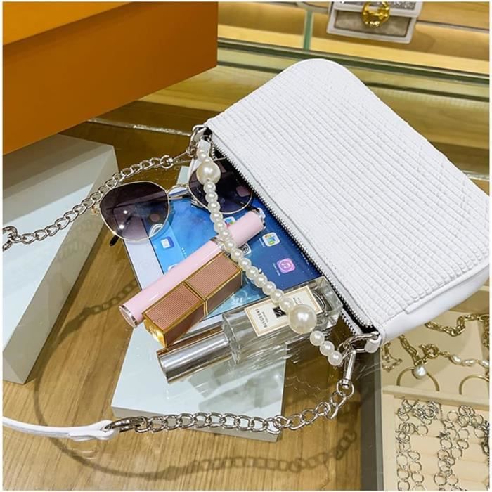 Pochette blanche femme pour mariage online