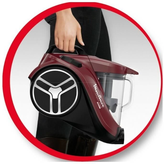Aspirateur sans sac MOULINEX MO3713PA Compact Power Cyclonic Rouge