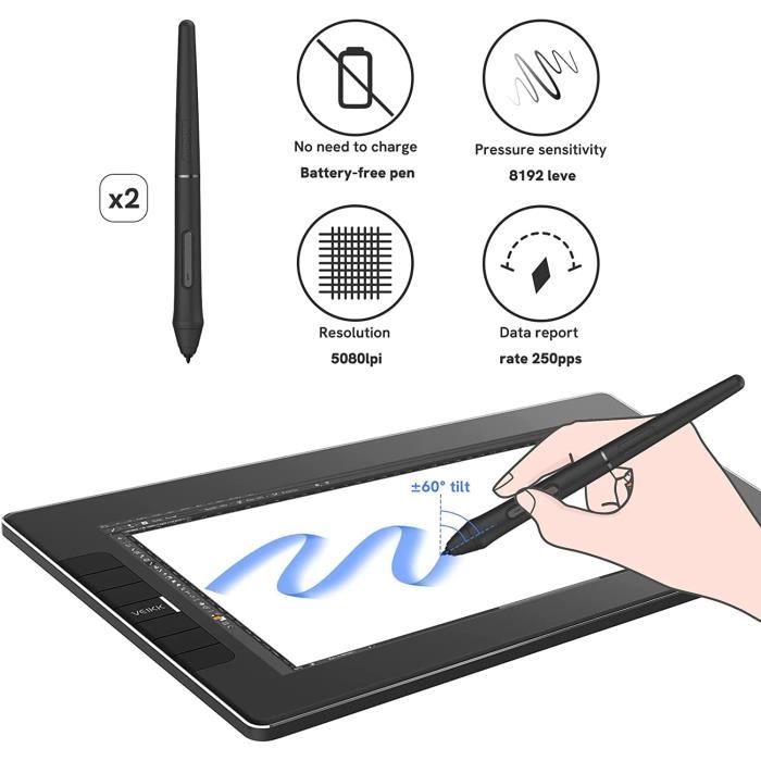 Meilleure tablette graphique avec écran : Avis, Test & Comparatif