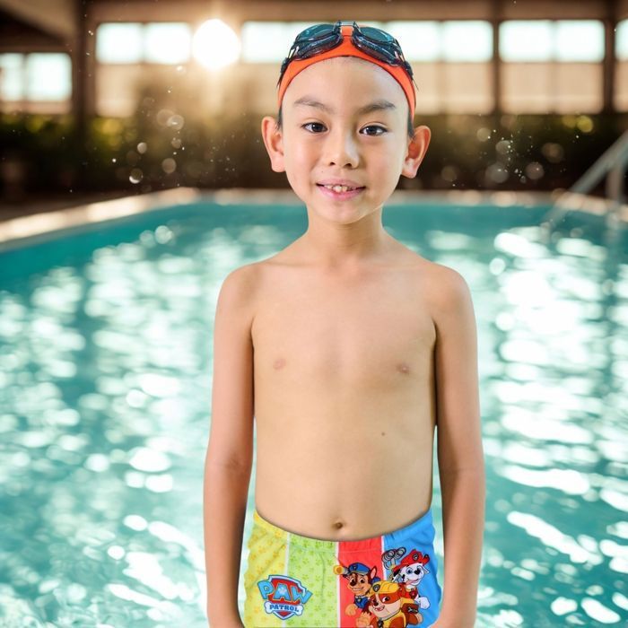 Paw Patrol Maillot de Bain Garçon, 2 Pièce Haut et Short