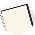 OXFORD Cahier Nomadbook - Polypropylène - Avec chemise intégrée - 160 pages 24 x 31 cm - Seyes Etudiant-8