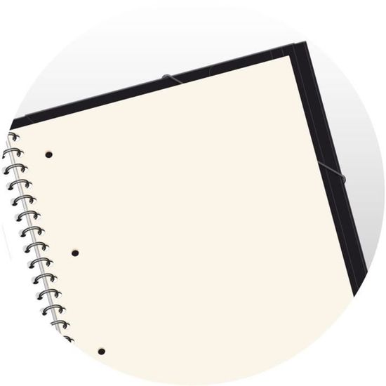OXFORD Cahier Nomadbook - Polypropylène - Avec chemise intégrée - 160 pages  24 x 31 cm - Seyes Etudiant - Cdiscount Beaux-Arts et Loisirs créatifs