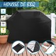 HOUSSE BARBECUE - HOUSSE PLANCHA - BACHE BARBECUE - BACHE PLANCHA Housse de protection pour barbecue - 145 x 61 x 117cm-0