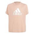 T-shirt Adidas Badge Of Sport rose enfant fille-0
