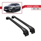 Barres De Toit ACE-2 Railing Porte-Bagages De Voiture Pour Renault Austral 2022-2024 - Noir - Auto