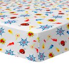 Drap housse enfant imprimé 100% Coton - SPIDERMAN AVENGER - Blanc - 90x190/200cm