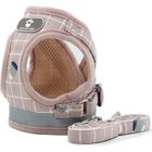 IAMS CHIEN Harnais de Chien Gilet Collier Traction Réfléchissant Pour Petits Chiens Chat Courroie de Laisse de Promenade M / Rose