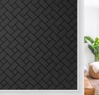 RABBTTGOO Rabbitgoo Film occultant pour fenetre Film electrostatique-Tout Noir Autocollant-Film Occultant Opaque-Protection UV-44.5 * 200CM