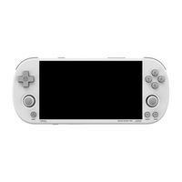 TRIMUI Smart Pro-Jeu video Console rétro-Écran IPS 4.96'' 26+ émulateurs Batterie 5000mAh Charge Type-C Carte TF 256G Blanc