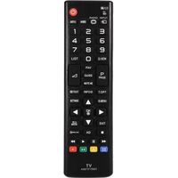 Télécommande de remplacement pour LG AKB73715603 Téléviseur 42PN450b / 47lN5400 / 50ln5400 / 50PN450b, noir