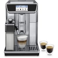 Machine expresso broyeur - DELONGHI PrimaDonna Elite Experience ECAM650.85.MS - Gris - Connecté - Machine à café grains