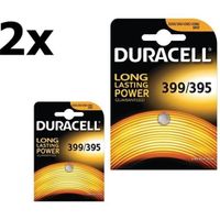 2 pièces - pile bouton de Duracell 399-395 - G7 - SR927W 1.5V 52mAh