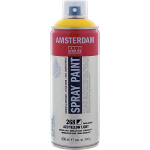BOMBE DE PEINTURE Bombe de peinture Amsterdam 400ml jaune azo clair