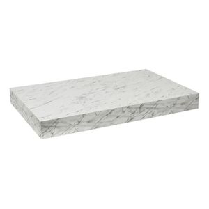 LAVABO - VASQUE Egger Naturel plan vasque 103,5x8x50 cm, blanc effet marbre (DO10050MCB)