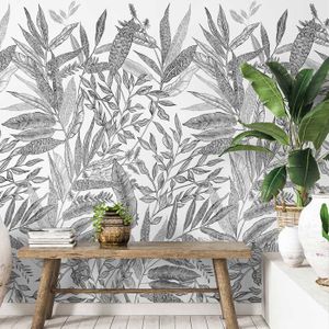 Toile poster la fresque papier peint papier peint vert plantes Blanc Art 3fx3246ve Toile poster la fresque papier peint papier peint vert plantes Blanc Art 3fx3246ve