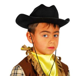 Chapeau cowboy marron enfant : Deguise-toi, achat de Accessoires