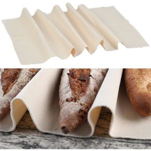 Robin Goods® 2x Toile de lin pour la cuisson du pain - Toile à pâte en lin  100% naturel - Linge de boulangerie pour la préparation de la pâte et la  cuisson