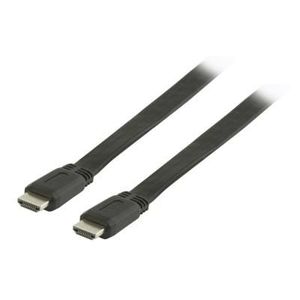 CÂBLE TV - VIDÉO - SON CABLING® Câble plat pour PC HDMI Noir 1m50