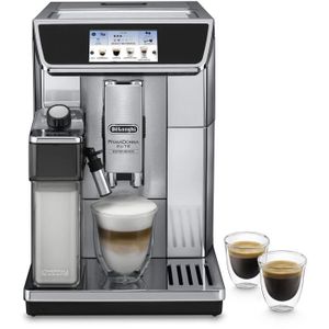 MACHINE A CAFE EXPRESSO BROYEUR Machine expresso broyeur - DELONGHI PrimaDonna Elite Experience ECAM650.85.MS - Gris - Connecté - Machine à café grains