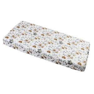 DRAP HOUSSE MATELAS Drap Housse pour Bébé Medi Partners Excellent pour un lit bébé, enfant, 100% coton, protège matelas bébé, literie 60x120 cm, Cerfs