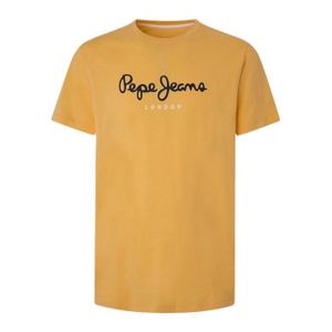 T-SHIRT T-shirt Orange Homme Pepe jeans Eggo N