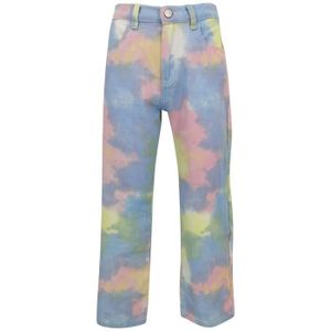 JEANS Enfants Filles Arc En Ciel Coloré Pastel Tie Dye J