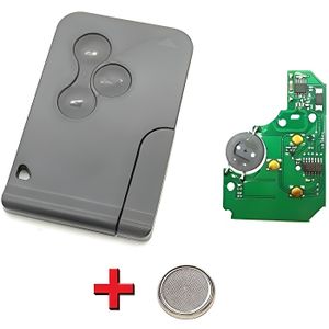 Clé électronique Vierge Compatible Peugeot 207 307 308 Partner - À Programmer Soi-même - Modèle P2