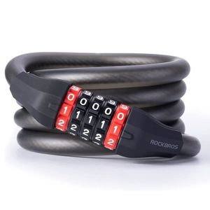 Câble antivol lasso antivol Abus Cobra 1,2m Ø12 mm noir/rouge - Accessoire  & Stand sur La Bécanerie
