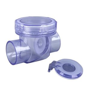 Clapet Anti-retour PVC Pour Ventilation - 100mm (blanc), Pour Salle De Bain, Cuisine