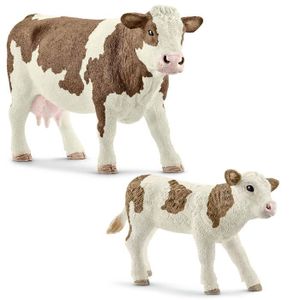 FIGURINE DE JEU Schleich Farm World - Ensemble de figurines vache 