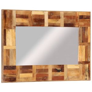 Miroir enfant tipi en bois de mindi - L. 55 x H. 120 cm - Naturel - BATAM -  Cdiscount Maison