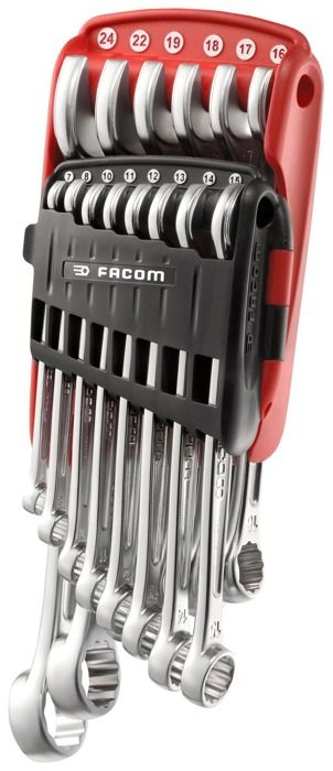 Composition de 6 douilles coiffes pour filtres à huile - Facom D.163- :  Outillage auto FACOM - Promeca