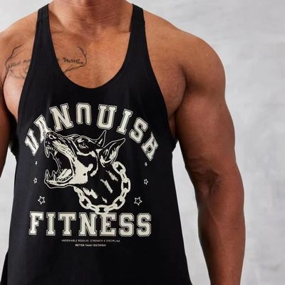 Satire Gym Débardeur Fitness Homme - Tank Top Musculation Séchage Rapide Pour Gym Et Sport