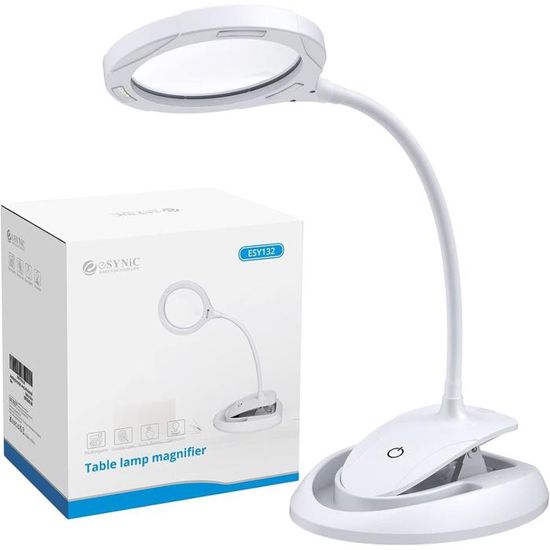 Loupe Professionnelle LIGHTCRAFT LC9090LED Avec Éclairage LED Réglable - Idéale Pour Précision