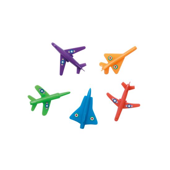 Lot De 4 Avions à Inertie Jouets - Modèles Réduits Chasseurs En Alliage - 9,7x7x3cm - Sans Piles - Pour Enfants, Développement Coordination - 5