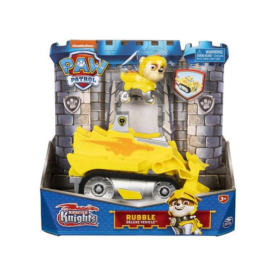 Figurines Ruben & Benji Pat Patrouille - Avec Outils De Chantier - Jouet Enfant 3 Ans + - Mission Construction