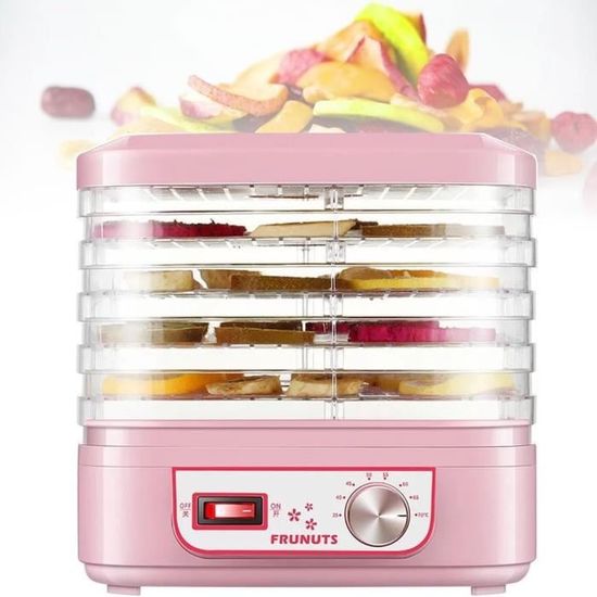 Déshydrateur Alimentaire 10 Plateaux Inox Avec Bac, Panneau Tactile