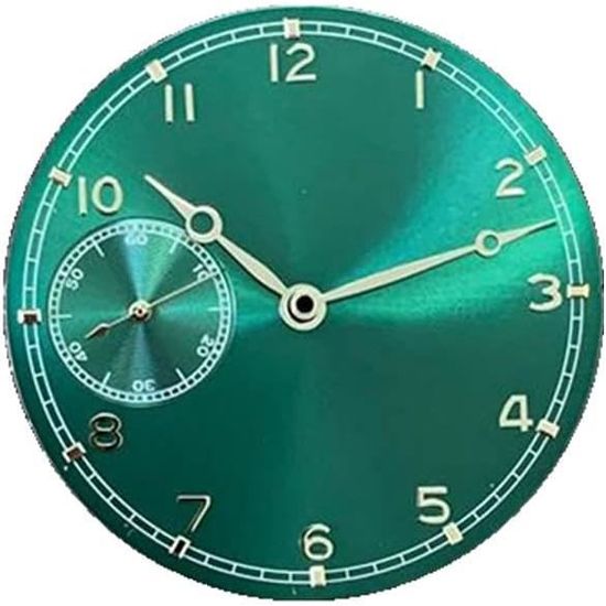 Mouvement De Montre Mécanique Buren Cal. 04 Avec Cadran Et Aiguilles - Suisse, Fonctionnel | Pour Réparation Ou Customisation
