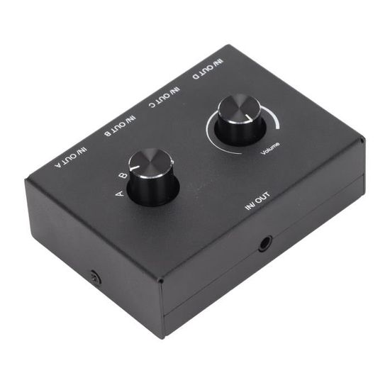 Boîte Commutateur Casque Stéréo Audio Vintage Koss Électrostat