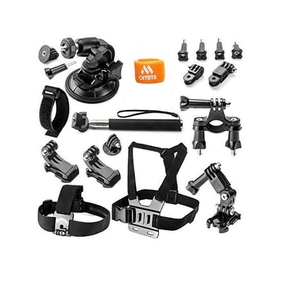 Xsories Big Black Box Kit Accessoire GoPro - Mallette De Protection Résistante