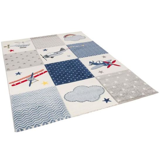 Pergamon Maui Kids - Tapis D'enfant - Sirène Rose Crème - 5 Tailles Disponibles