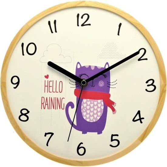 Horloge Murale Thomas Goletz Pimboli Pour Chambre D'enfant - 15,5 Cm - Occasion En Bon état