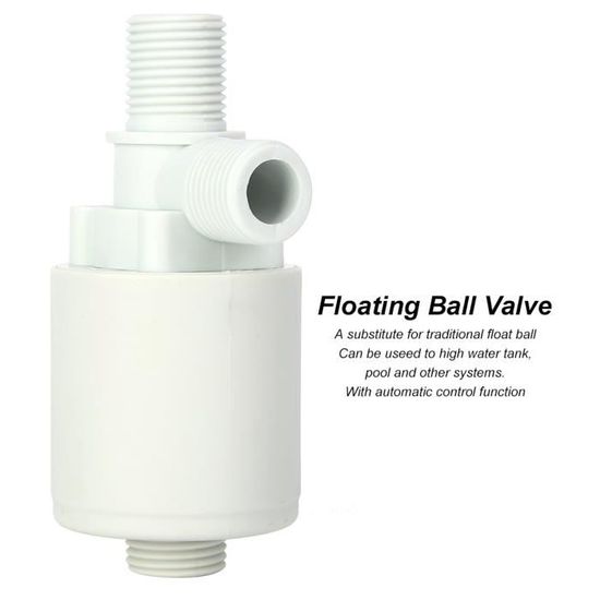 Valve Flotteur Automatique Pour Spa Et Piscine – Contrôle Précis Du Niveau D'Eau, Robinet à Bille ABS Robuste