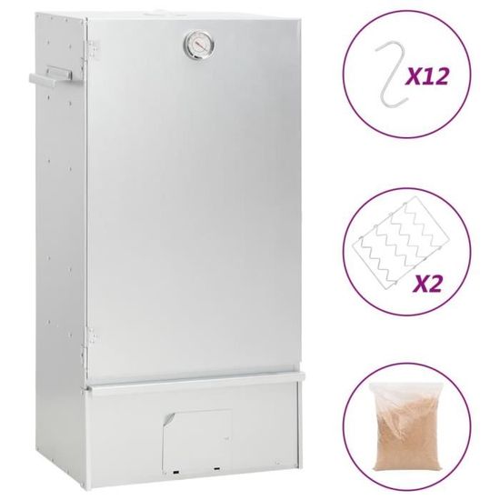 ITA Fumoir 7003 111x29x47 cm - Armoire de Fumage Premium avec
