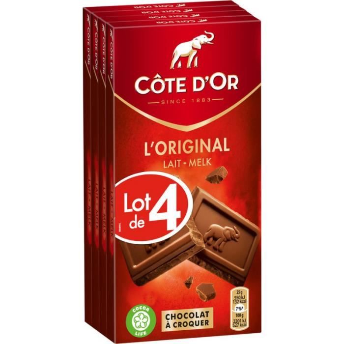 Cote D Or Chocolat Original lait COTE D'OR - Cdiscount Au quotidien