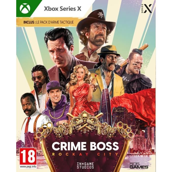 Crime Boss Rockay City Jeu Xbox Series X