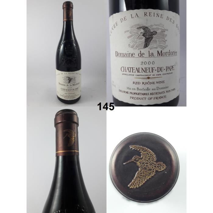 Châteauneuf-du-Pape - Domaine de la Mordorée 2000 - N° : 145, Châteauneuf-du-Pape, Rouge