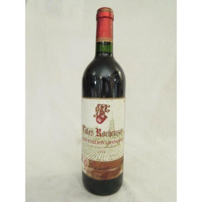 saint-émilion côtes rocheuses (grand cru) rouge 1998 - bordeaux